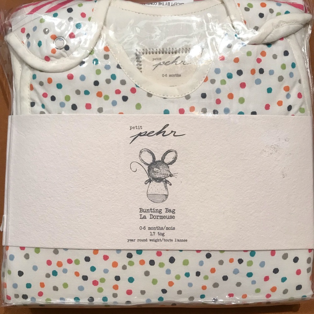 Pehr Bunting Bag/Sleep Sack 0-6 Mo.